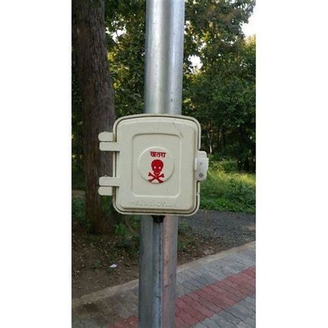 street light pole junction box|gi street light pole specification.